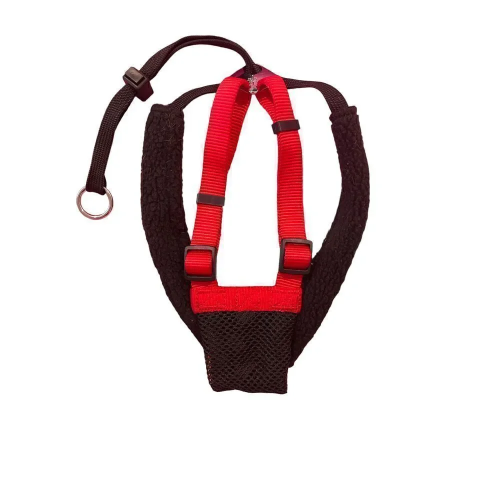 Every Yay Embrace the Pace No-Pull Harness Red Back Size M